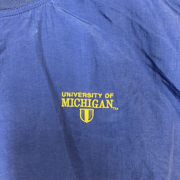 Vintage Men's Michigan Wolverines Windbreaker Jacket Size XL - Picture 2 of 7